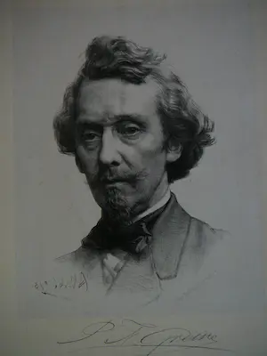 August Allebe - Portret van Kunstenaar P.F.Grieve kopen? Bied vanaf 20!