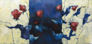 Carolina Paulussen - Olieverf op doek, Rozen (Zeer groot) kopen? Bied vanaf 450!