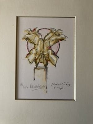 Kees Verkade - zeefdruk 'Dansers' kopen? Bied vanaf 85!