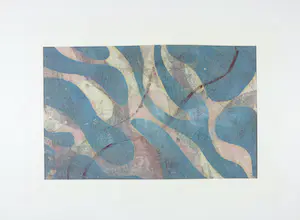 Niet of onleesbaar gesigneerd - Lot van 2 gemengde techniek op papier kopen? Bied vanaf 1!