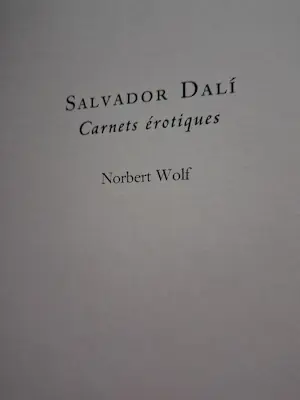 Salvador Dali - Carnets érotique kopen? Bied vanaf 40!