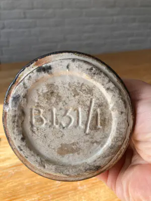 Keramische industrie Loré - Loré Beesel vaas aardewerk, jaren 60 Lore, door Matt Camps, keramiek Nederland kopen? Bied vanaf 45!