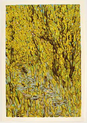 Lenneke Saraber - Paadje in het licht. verkocht voor € 75!