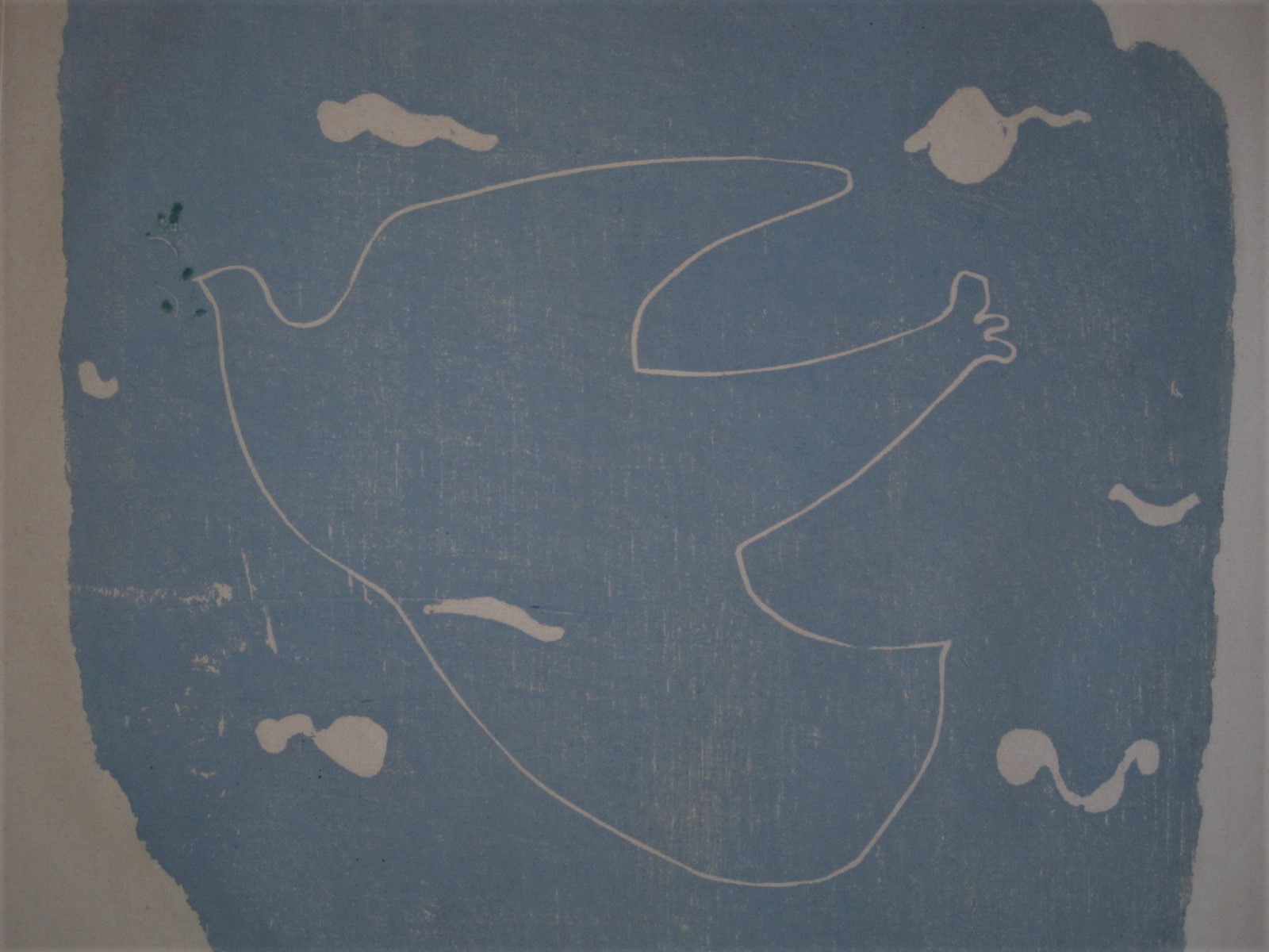 Marjolein Menke - zeer beperkte oplage 4/6 litho "Duif" gesigneerd  kopen? Bied vanaf 1!