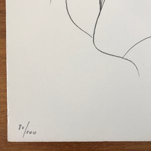 Hugo Claus - Mooie litho - gesigneerd - 1978 - 80/100 kopen? Bied vanaf 85!