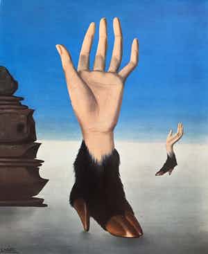 Felix Labisse - Gesigneerde litho/offset verkocht voor € 45!