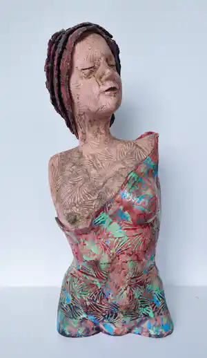 Buy Ada Stel - Sculptuur van keramiek, Truus? Bid from 150!