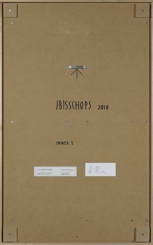 Jac Bisschops - Acryl op paneel, Inner I - Ingelijst kopen? Bied vanaf 1000!