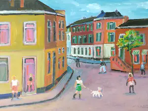 Denny Jacobs - Rosse buurt in het Spijkerkwartier te Arnhem kopen? Bied vanaf 65!