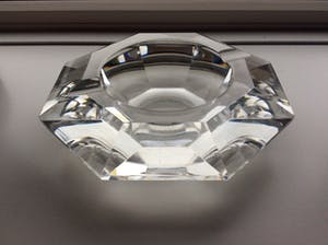 Val-Saint-Lambert - Octagonale kristallen asbak - gesigneerd kopen? Bied vanaf 20!