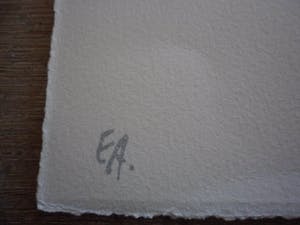 Peter Klashorst - Litho. Gezicht. kopen? Bied vanaf 30!