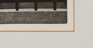 Jan A.M.J. Hurx - Panter in kooi - 1/8 - 1977 - ets en aquatint op papier kopen? Bied vanaf 20!