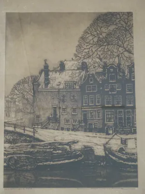 Cornelis Brandenburg - Achtergracht Amsterdam kopen? Bied vanaf 50!