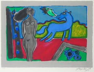 Corneille - Zeedruk, Portrait d'un Été - Ingelijst kopen? Bied vanaf 150!