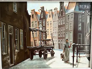 Lois Kapr - Oude Kerksplein Amsterdam kopen? Bied vanaf 165!