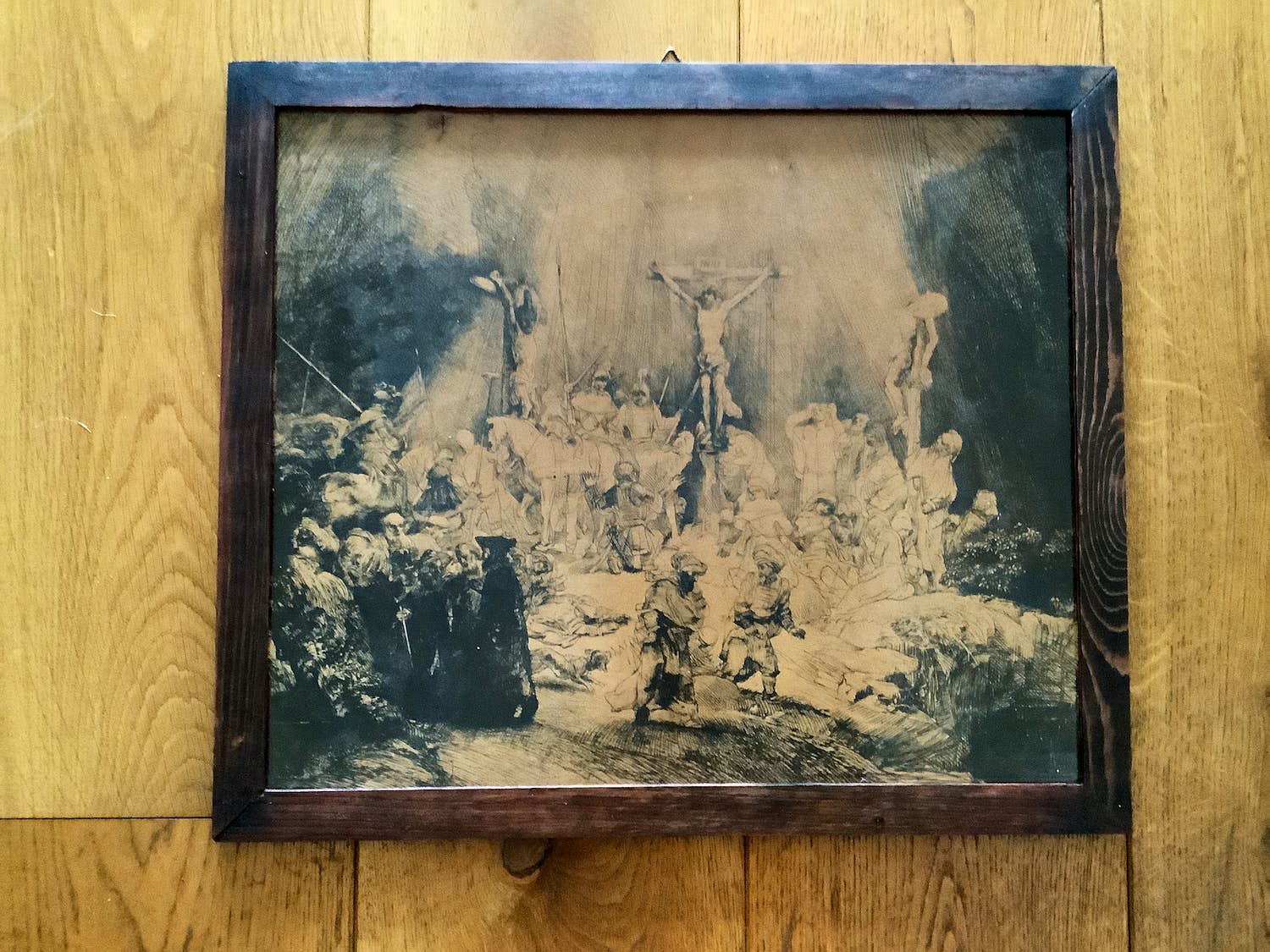 Rembrandt van Rijn - De drie kruisen verkocht voor € 1!