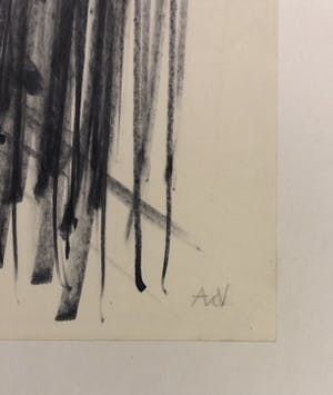Andre van der Vossen - Abstracte compositie kopen? Bied vanaf 75!