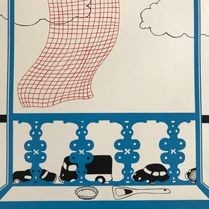 Ton Klop - Kleurenzeefdruk - 1969 - 24/50 - Gesigneerd kopen? Bied vanaf 55!