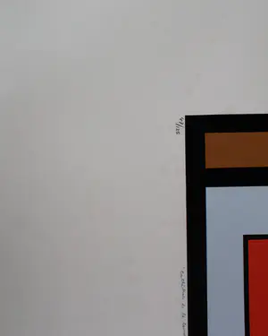 Guy Vandenbranden - Kleurrijke zeefdruk: Cathedrale de la lumiere - 1999 kopen? Bied vanaf 225!