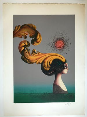 Pierre Henri Jacqout - Originele kleurenlitho – handgesigneerd - EA kopen? Bied vanaf 60!