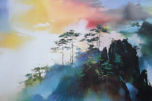 Niet of onleesbaar gesigneerd - H.Leung Limited Edition Zeefdruk (1991) kopen? Bied vanaf 1!