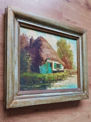 Niet of onleesbaar gesigneerd - Boerderij bij sloot kopen? Bied vanaf 1!