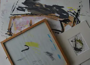 Leo de Jong - 3 diverse werken van Leo de Jong. Zie beschrijving. kopen? Bied vanaf 60!