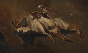 Johannes Tavenraat - Jachtstilleven kopen? Bied vanaf 450!