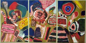 Corneille - First Rain Triptych - Gemaakt in Israel kopen? Bied vanaf 3000!