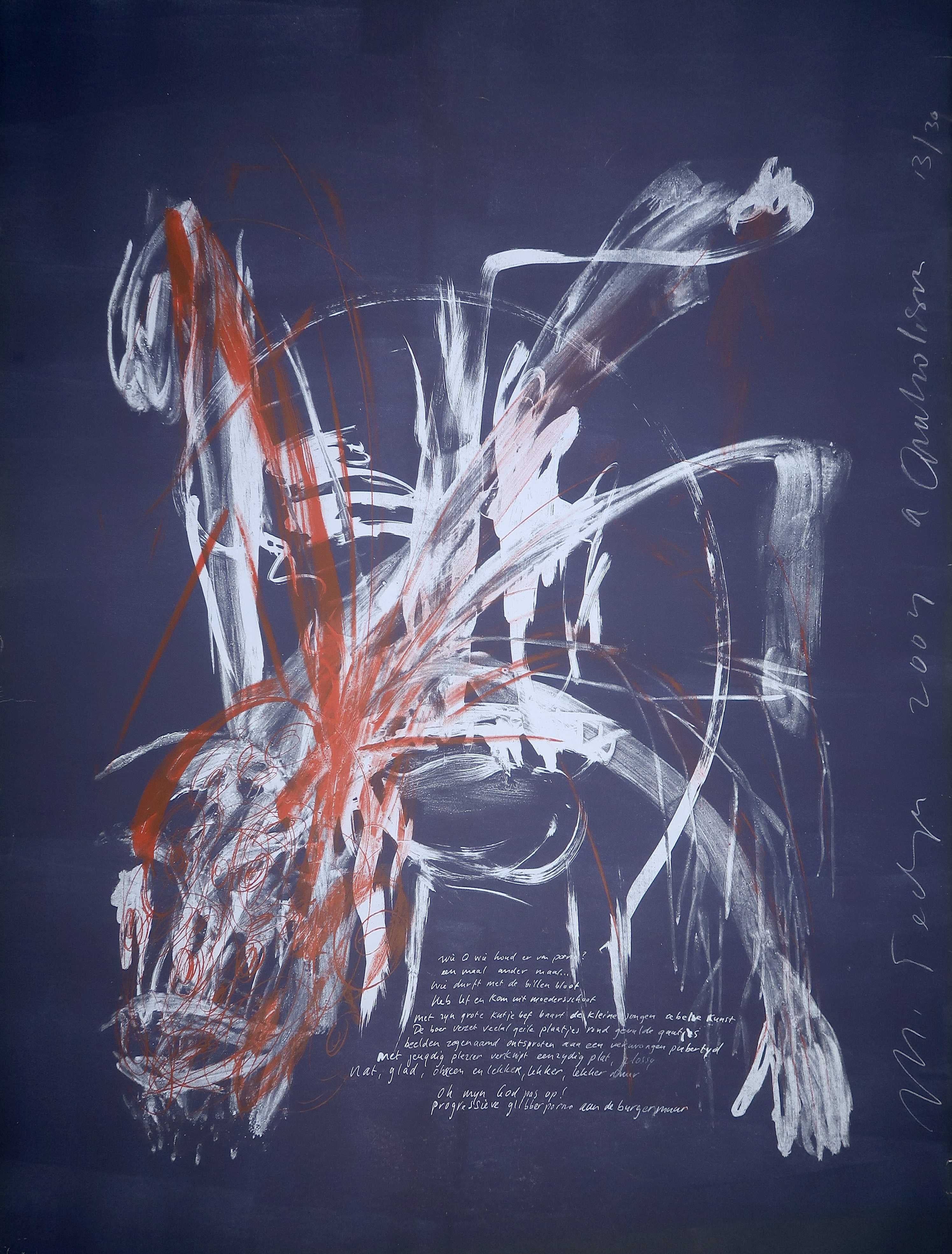 Michael Tedja - Zeefdruk, Aquaholisme (Groot!) kopen? Bied vanaf 100!