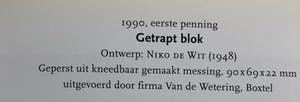 Niko de Wit - Getrapt blok kopen? Bied vanaf 55!