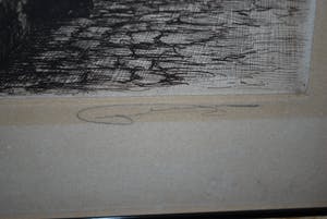 Aime Edmond Dallemagne - Parijs - ets - oplage 200 kopen? Bied vanaf 60!