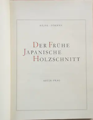 Various Artists Books - Der frühe japanische Holzschnitt kopen? Bied vanaf 1!