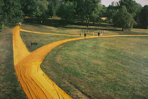 Christo - C-Print, Wrapped Walk Ways kopen? Bied vanaf 250!