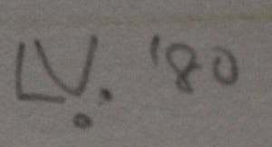 Leo Vroman - Ingelijste zeefdruk: Silhouette - 1980 kopen? Bied vanaf 75!