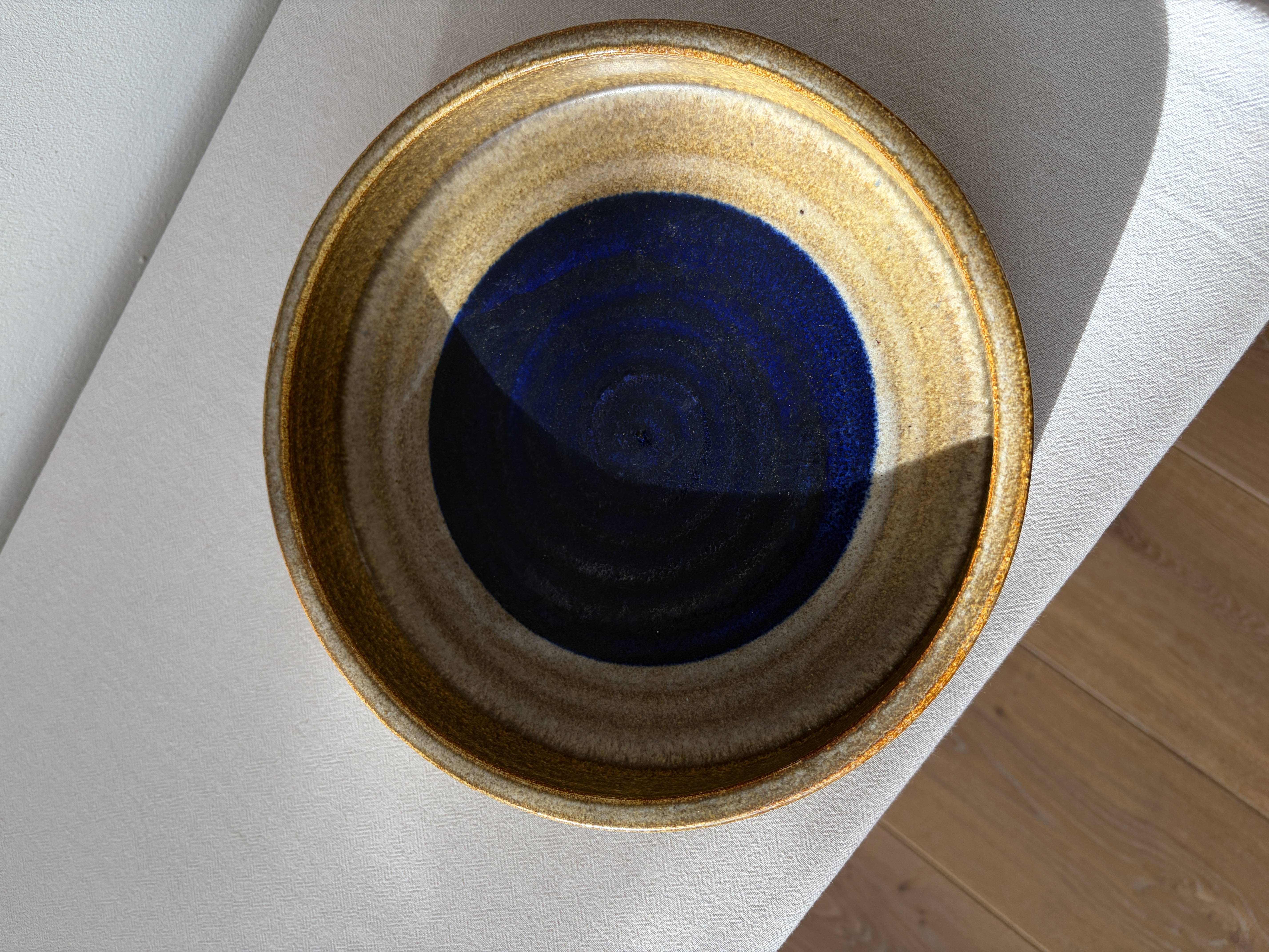 Potterij Zaalberg - Prachtige vintage Zaalberg aardewerk schaal – Mid-century modern – 24,5 cm kopen? Bied vanaf 40!