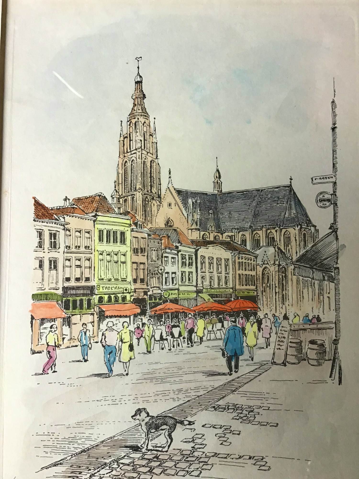 Jos van Dijk - Grote Markt Breda kopen? Bied vanaf 50!