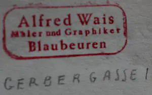 Alfred Wais - Aquarel: Stilleven - 1956 kopen? Bied vanaf 199!