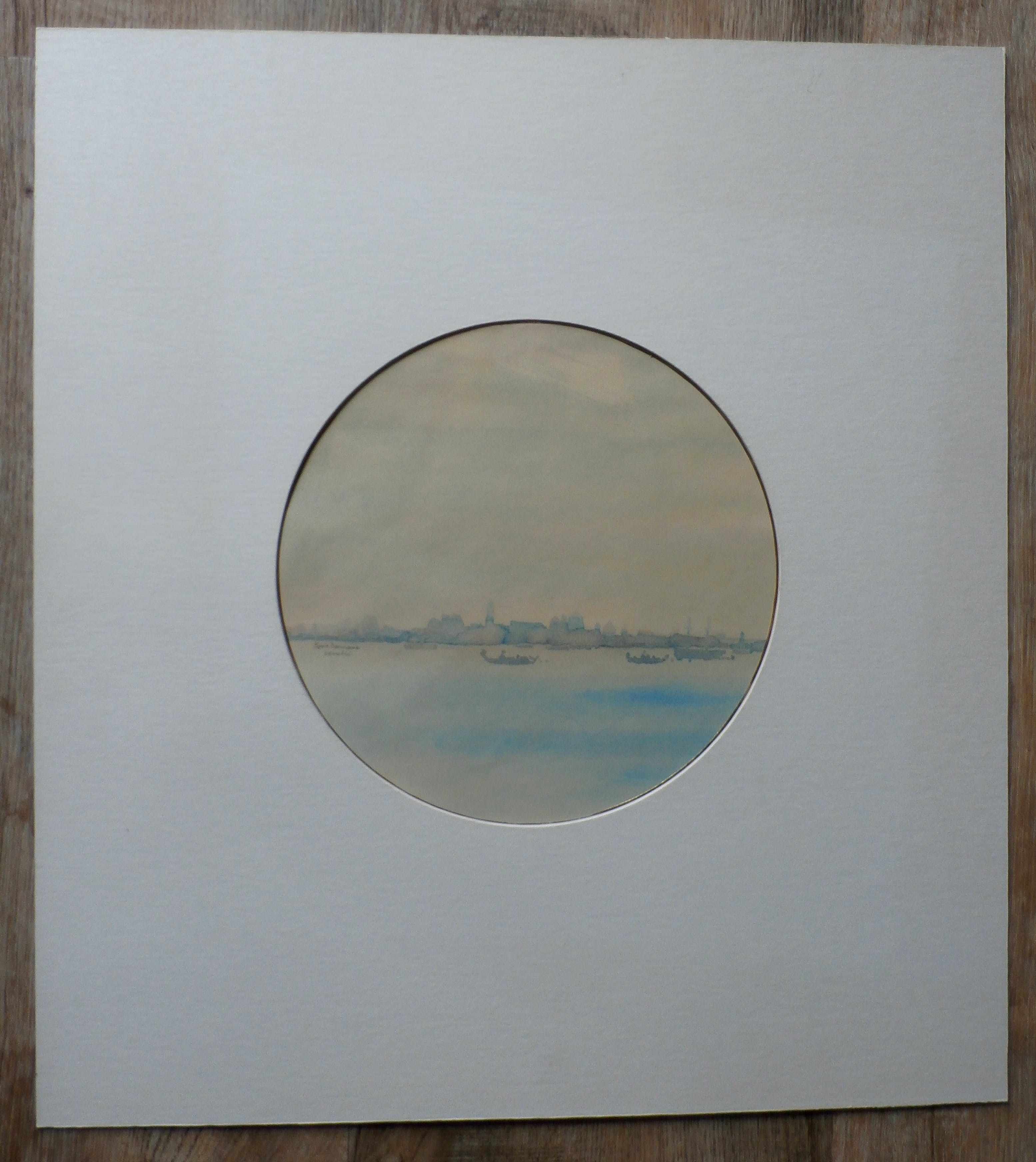 Poppe Damave - Aquarel - Venetie kopen? Bied vanaf 45!