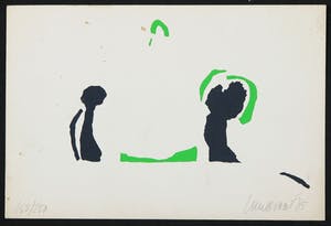 Hans Landsaat - Zeefdruk, Zonder titel kopen? Bied vanaf 1!