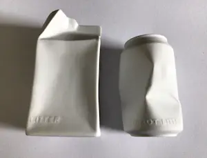 Rosenthal - Do Not Litter, melkpak en blikje Frogen Yang kopen? Bied vanaf 100!
