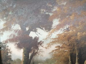 Geert Schreuder - Hollandse School (20e eeuw) - Zandpad door het bos kopen? Bied vanaf 1!