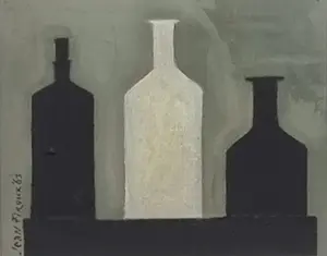 Jean Firoux - Stilleven met 3 flessen kopen? Bied vanaf 175!