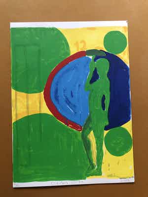 Cees Dolk - Standing Man verkocht voor € 50!