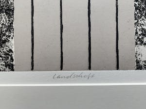 Sigurdur Gudmundsson - ets - 'Landschaft' - 1989 kopen? Bied vanaf 125!