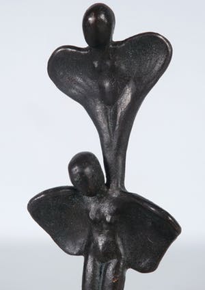 Niet of onleesbaar gesigneerd - 2 engelen kopen? Bied vanaf 10!