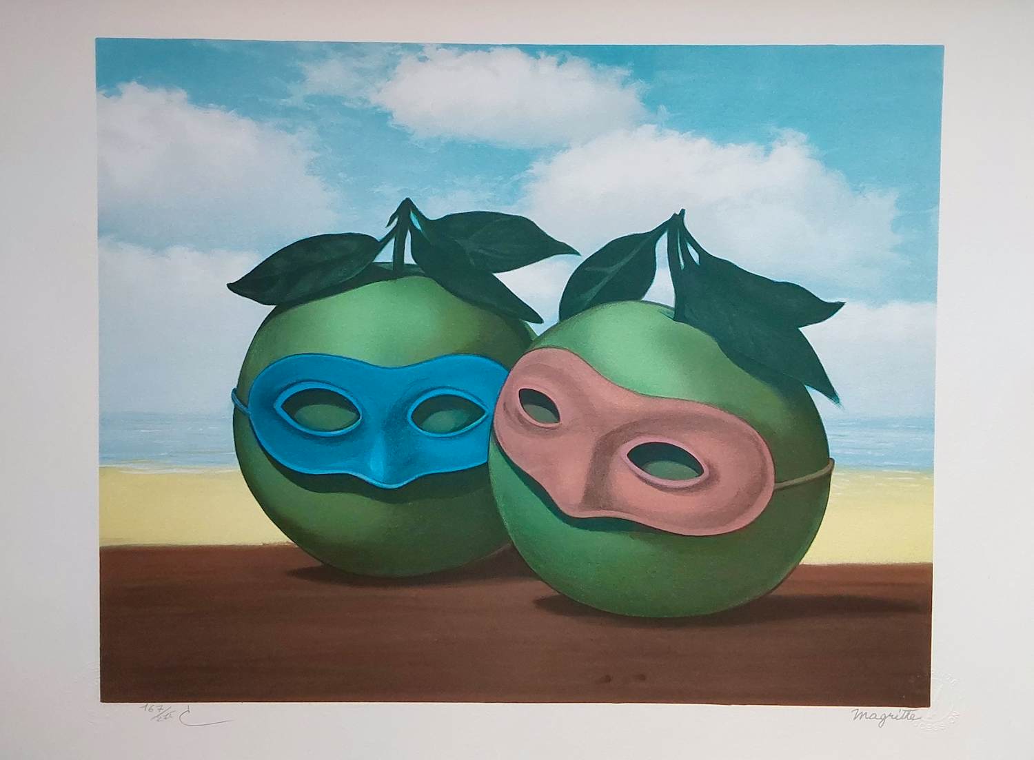 Rene Magritte - LA VALSE HESITATION kopen? Bied vanaf 440!