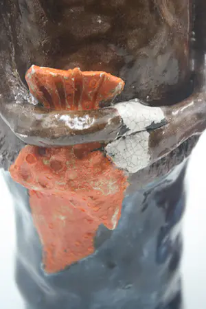 Niet of onleesbaar gesigneerd - Twee Prachtige Keramieken Deense Design Sculpturen kopen? Bied vanaf 1!