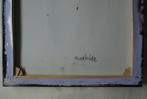 Peter Klashorst - Acrylverf op doek , Mathilda – 120 x 50 cm - 2018 kopen? Bied vanaf 250!