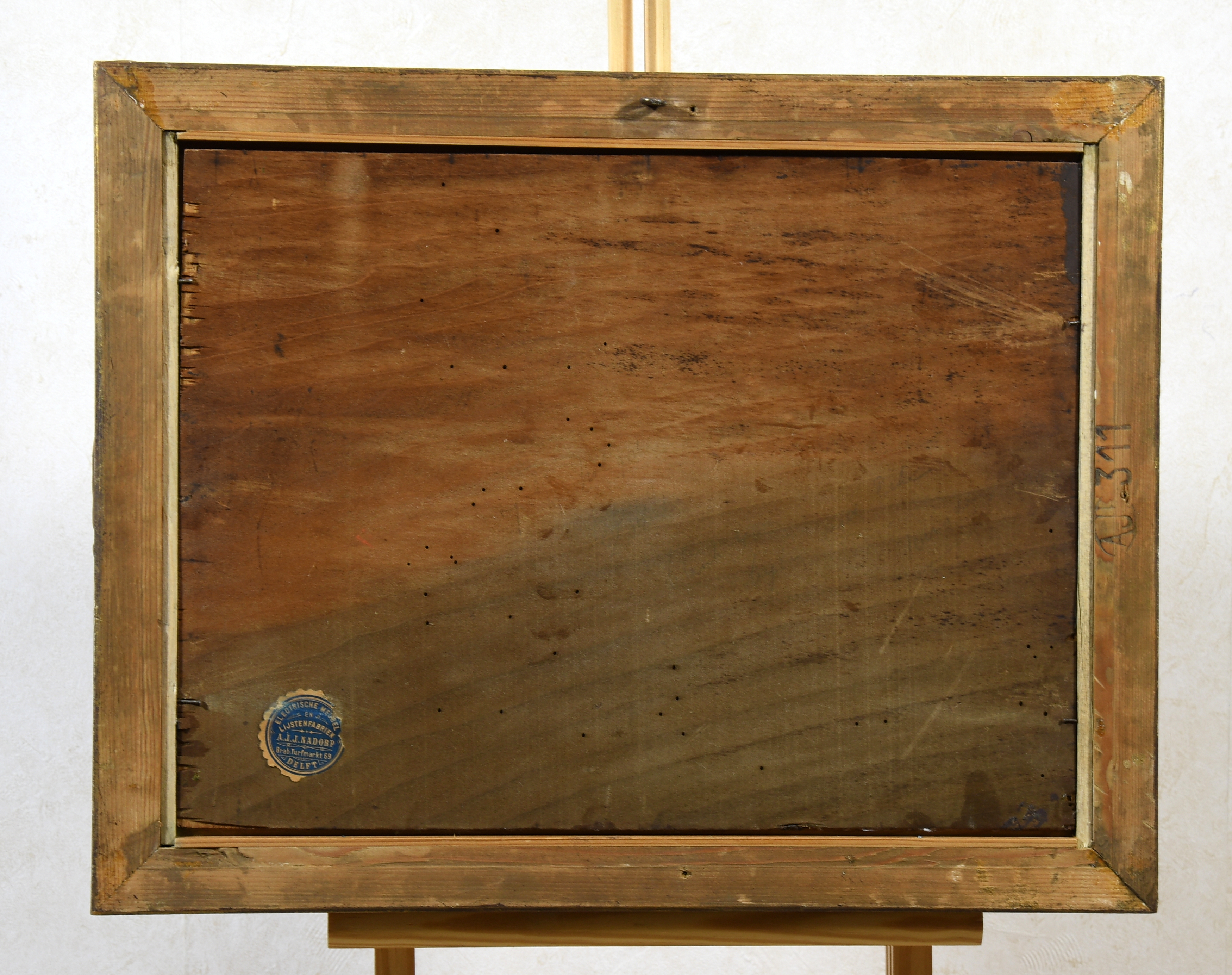 Piet Cottaar - 1878 -1950 "Rieten Mand met Fruit"- Olieverf op paneel- Sign. Piet Cottaar kopen? Bied vanaf 75!